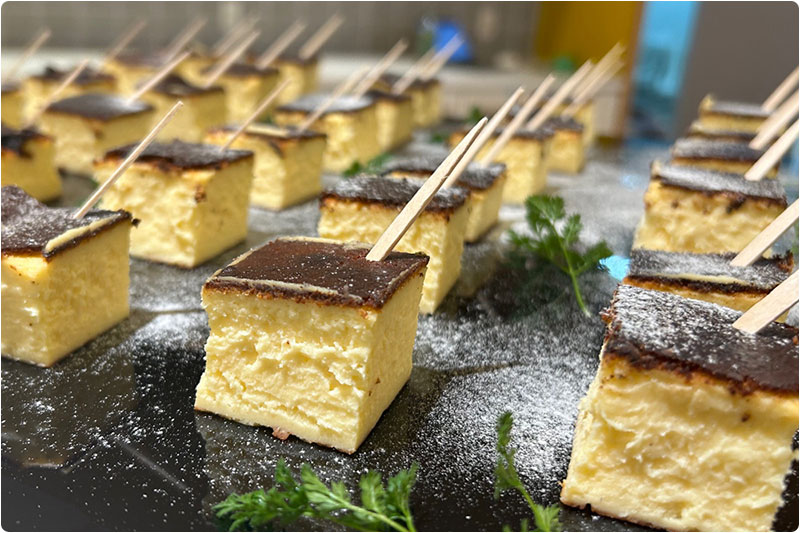 華やかに彩る創作料理